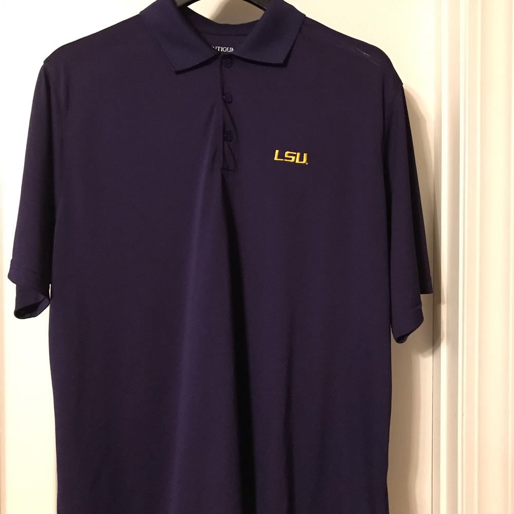LSU polo shirt sz XL